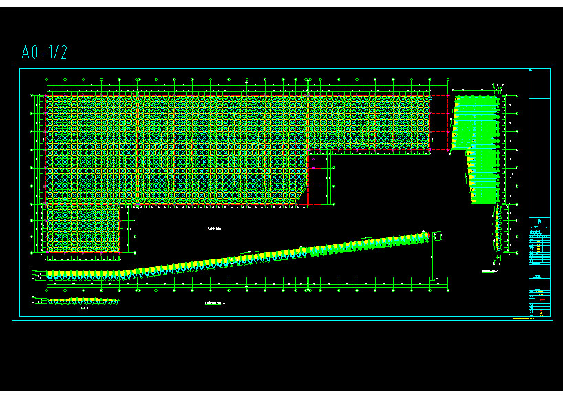 河津贵州遵义滑雪场网架设计